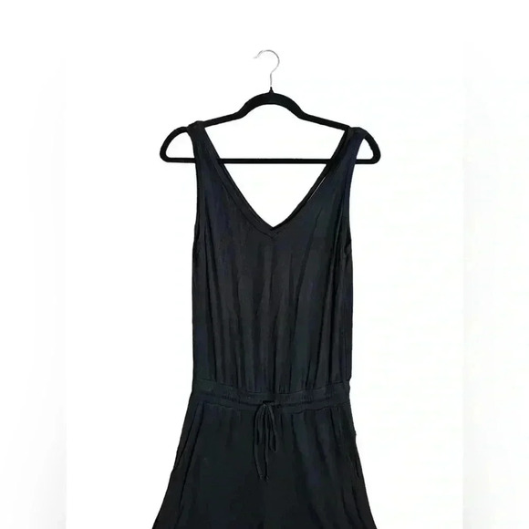 Michael Stars Nicolette Cropped Wide Leg Tie-waist Jumpsuit Romper | Size XS - Picture 3 of 6
